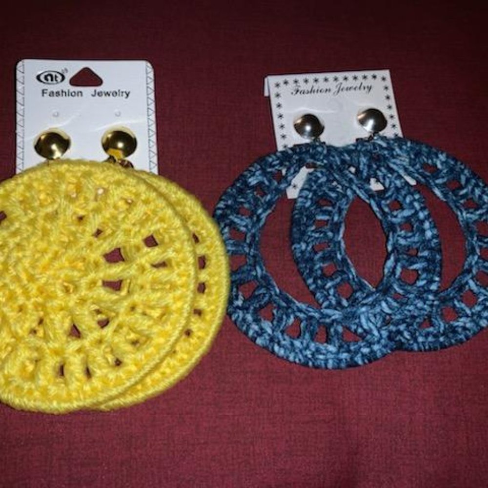 Crocheted Jewelry and Accessories